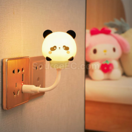 禮品訂造智慧語音控制聲控小夜燈usb插電紀念品
