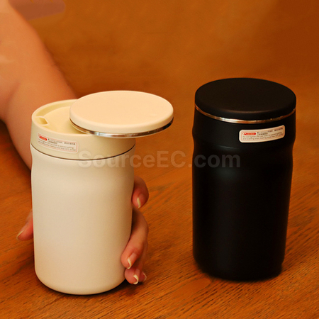 禮品訂造316旋轉開蓋咖啡杯紀念品