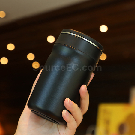 禮品訂造316旋轉開蓋咖啡杯紀念品