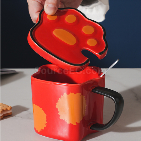禮品訂造貓爪馬克杯紀念品