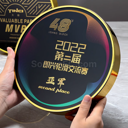 禮品訂造創意金屬獎座紀念品