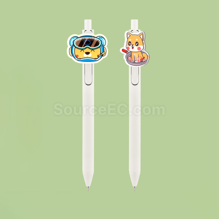 禮品訂造定製亞克力Logo廣告筆紀念品