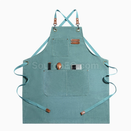 禮品訂造交叉系帶牛仔圍裙紀念品