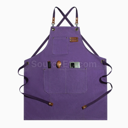 禮品訂造交叉系帶牛仔圍裙紀念品