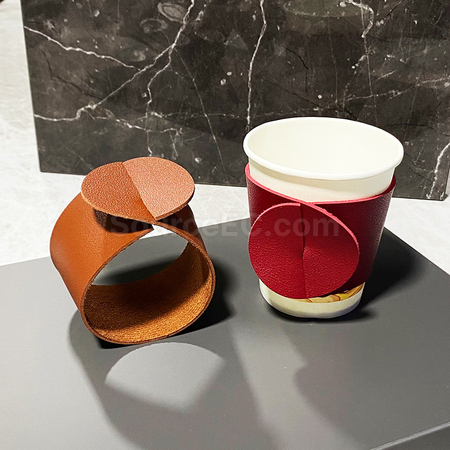 禮品訂造PU手提隔熱杯套紀念品