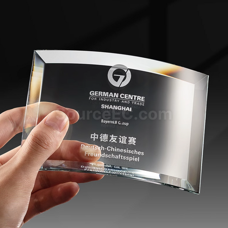 禮品訂造創意水晶獎座紀念品