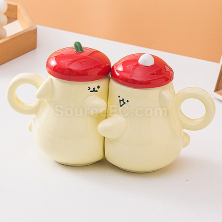 禮品訂造抱抱馬克杯紀念品