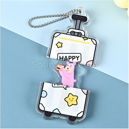 禮品訂造客製化亞克力蛋形鑰匙扣紀念品