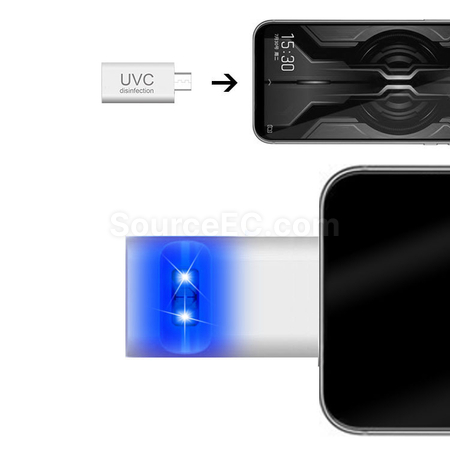 禮品訂造手機USB迷你小型消毒燈紀念品