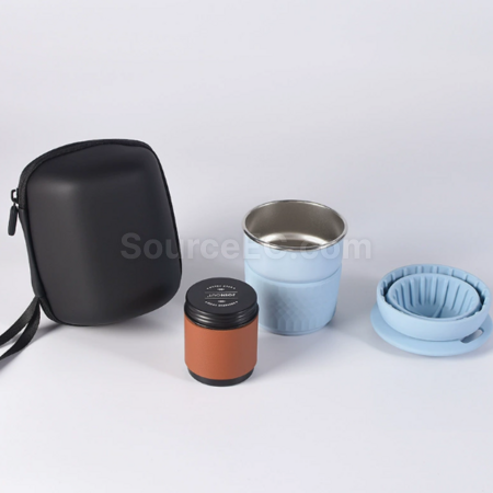 禮品訂造可擕式旅行手沖咖啡套裝紀念品