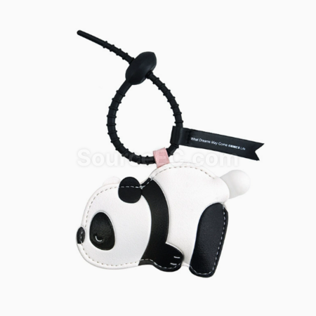 禮品訂造PU動物解壓鑰匙扣掛件紀念品