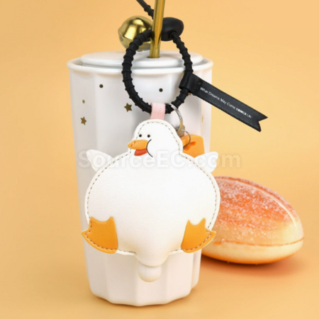 禮品訂造PU動物解壓鑰匙扣掛件紀念品