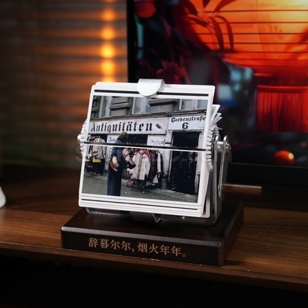 禮品訂造手搖動態翻頁臺歷/相冊紀念品