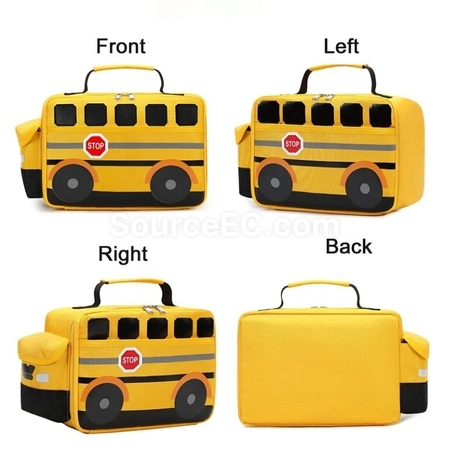 禮品訂造兒童卡通汽車保溫袋紀念品
