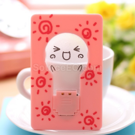 禮品訂造折疊卡片led小夜燈紀念品