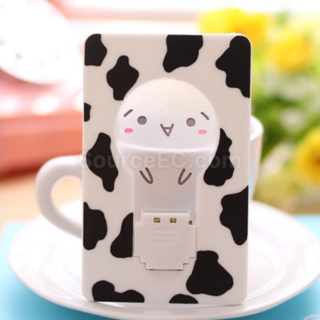 禮品訂造折疊卡片led小夜燈紀念品