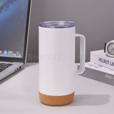 禮品訂造軟木底保溫馬克杯紀念品