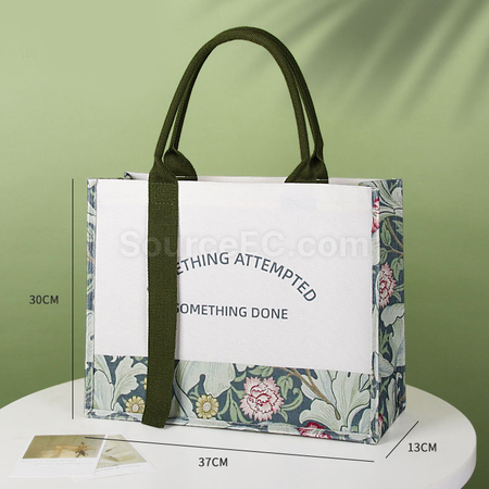 禮品訂造飄帶立體帆布袋紀念品