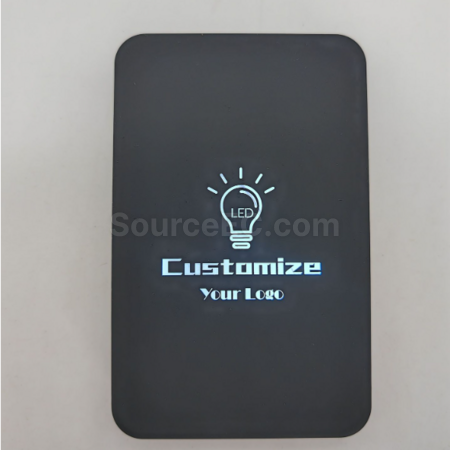 禮品訂造LED發光Magsafe磁吸移動電源紀念品