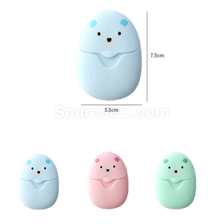 禮品訂造可擕式肥皂紙紀念品