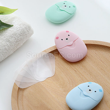 禮品訂造可擕式肥皂紙紀念品