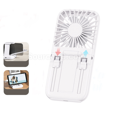 禮品訂造自帶充電線迷你風扇紀念品