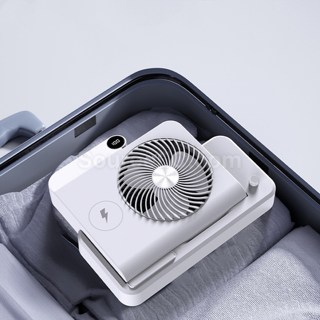 禮品訂造無線充電臺式風扇紀念品