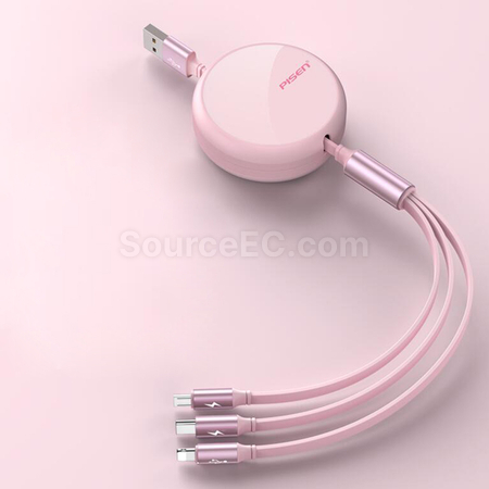 禮品訂造三合一數據線紀念品