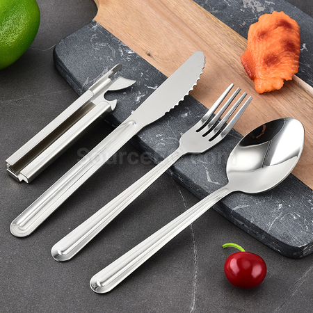 禮品訂造不銹鋼自備餐具套裝紀念品