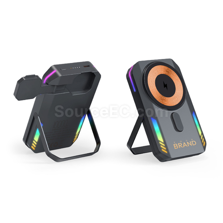 禮品訂造手機手錶磁吸充電寶紀念品