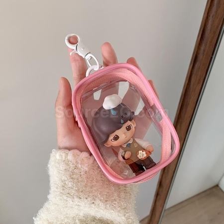 禮品訂造PCV透明娃包紀念品