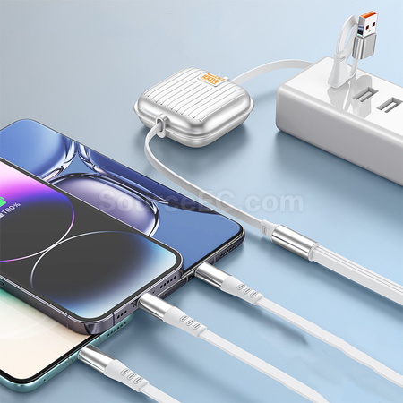禮品訂造三合一數據線紀念品