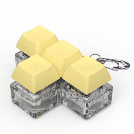 禮品訂造指尖減壓按鍵玩具鑰匙扣紀念品