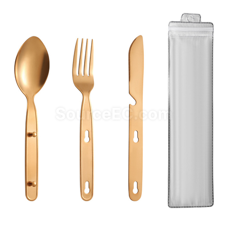 禮品訂造不銹鋼自備餐具套裝紀念品