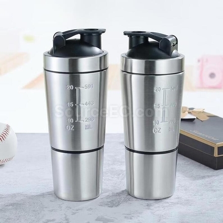 禮品訂造單層雙節不鏽鋼搖搖杯紀念品