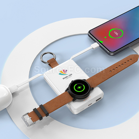 禮品訂造無線磁吸充電寶紀念品
