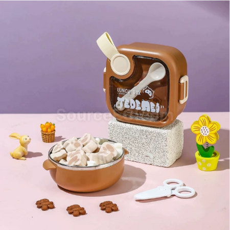 禮品訂造矽膠折疊飯盒紀念品