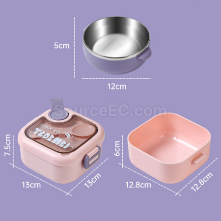 禮品訂造矽膠折疊飯盒紀念品