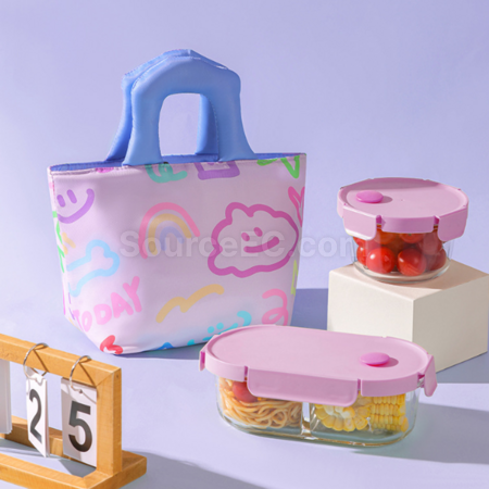 禮品訂造大容量保溫飯盒手提袋紀念品