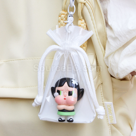 禮品訂造PVC抽繩娃包紀念品