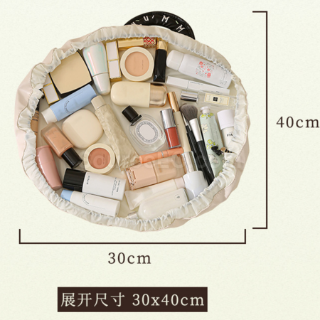 禮品訂造便攜防水抽繩化妝包洗漱包收納袋紀念品