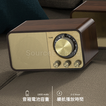 禮品訂造復古藍牙音箱紀念品