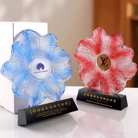 禮品訂造水晶獎座紀念品