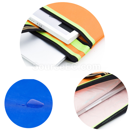 禮品訂造雙層帆布文件袋紀念品