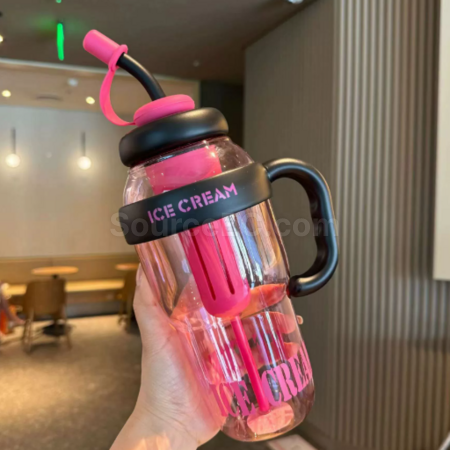 禮品訂造1300ml塑膠大肚水杯紀念品