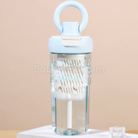 禮品訂造大容量提環吸管杯紀念品