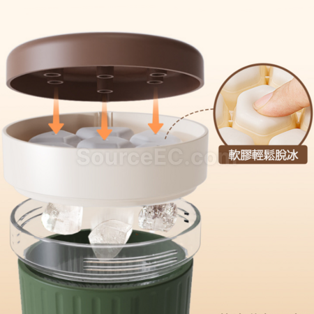 禮品訂造tritan隨行冰格水杯紀念品
