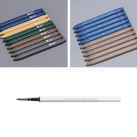 禮品訂造三口環保扁扁筆紀念品
