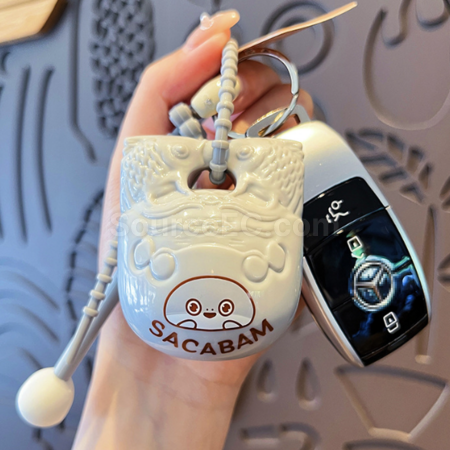 禮品訂造解壓卡通木魚掛件紀念品