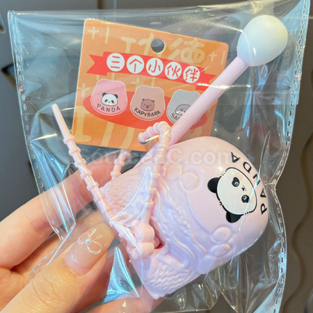禮品訂造解壓卡通木魚掛件紀念品